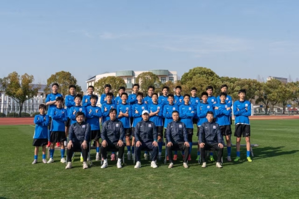 上海申花U, VS里昂的, 唐孝恩就闪